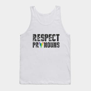 Respect Pronouns Tank Top